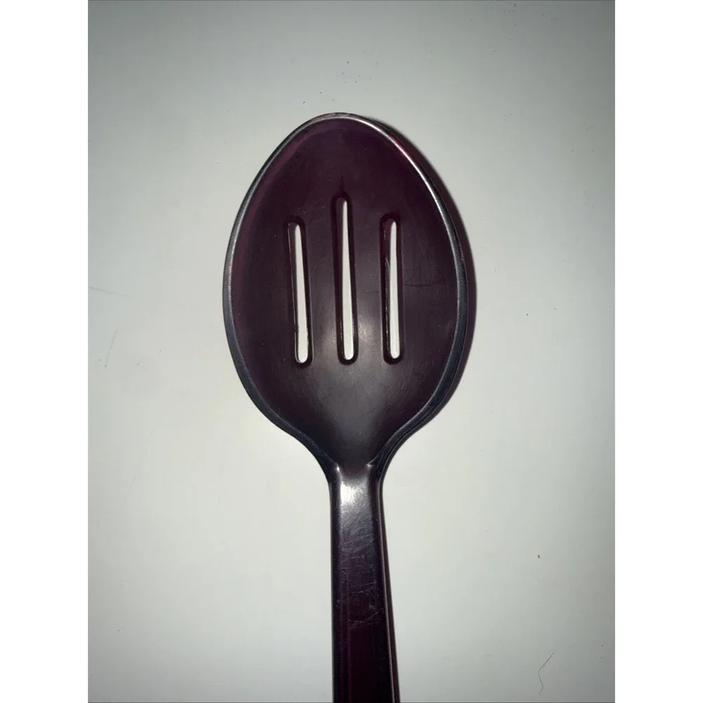 Vintage ULTRATEMP Amber Kitchen Cooking Utensils Robinson Knife Co. USA Lot of 3